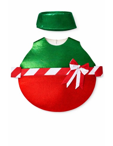 Déguisement boule de Noël nœud neuf